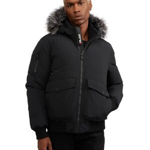 Pajar Anderson Mixed Media Bomber Coat